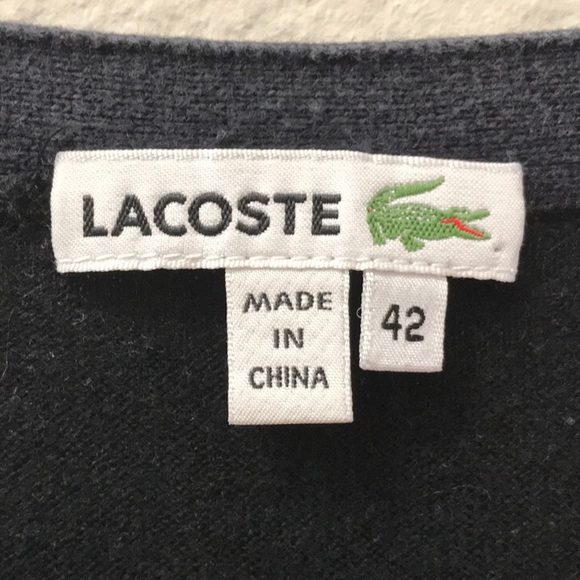 LACOSE black button up cardigan sweater - Picture 3 of 4